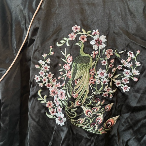 Embroidered Bomber Jacket - Picture 3 of 4